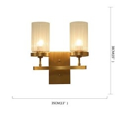 Caracteristică tradițională din alamă, tradițională, clasică, pentru aplice de perete cu iluminare în stil mini