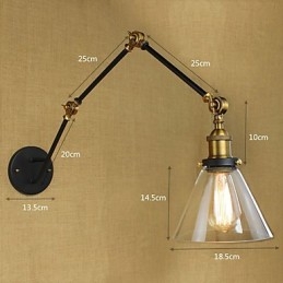 Caracteristică simplă de pictură retro vintage, pentru protecția ochilor cu brațul oscilant Lumina ambientală