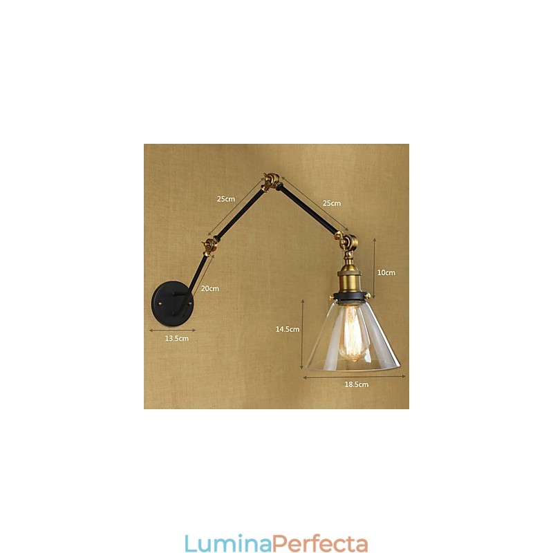 Caracteristică simplă de pictură retro vintage, pentru protecția ochilor cu brațul oscilant Lumina ambientală