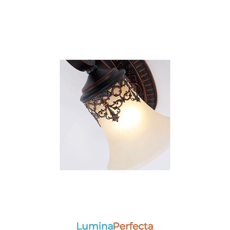 Lampă de perete pentru holul hotelului Lampă de perete europeană pentru dormitor Lampă pentru sufragerie creativă Lampă de perete pentru coridor retro