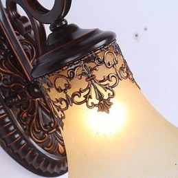 Lampă de perete pentru holul hotelului Lampă de perete europeană pentru dormitor Lampă pentru sufragerie creativă Lampă de perete pentru coridor retro