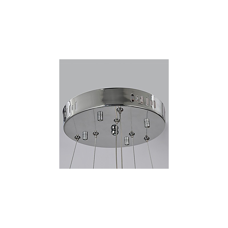 Candelabru tradițional clasic din metal cromat