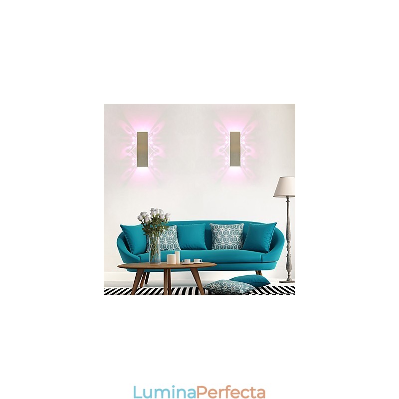 Aplice de perete cu lumină ambientală în stil mini