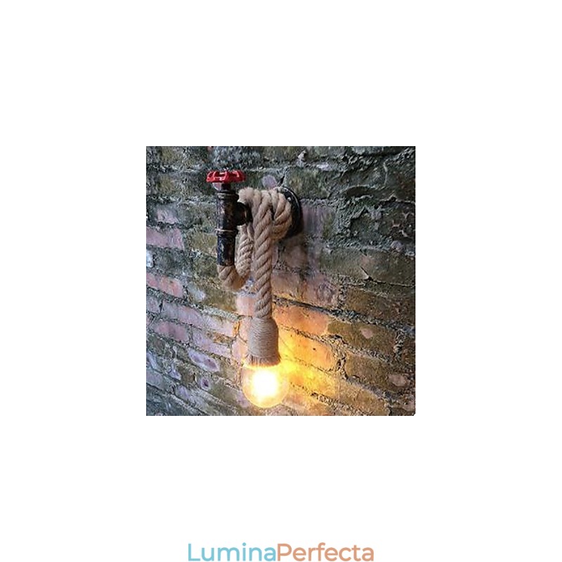 Caracteristică de pictură rustic Lodge pentru aplice de perete cu lumină ambientală