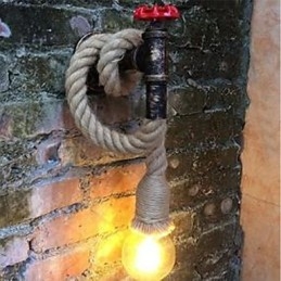Caracteristică de pictură rustic Lodge pentru aplice de perete cu lumină ambientală