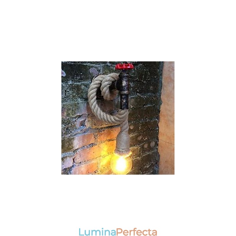 Caracteristică de pictură rustic Lodge pentru aplice de perete cu lumină ambientală