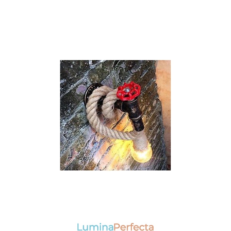 Caracteristică de pictură rustic Lodge pentru aplice de perete cu lumină ambientală