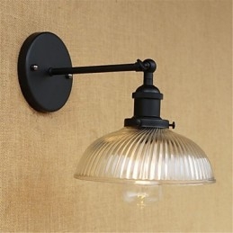 Caracteristică de pictură retro de la țară pentru aplice de perete cu lumină ambientală pentru protecția ochilor în stil mini
