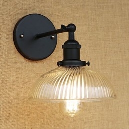 Caracteristică de pictură retro de la țară pentru aplice de perete cu lumină ambientală pentru protecția ochilor în stil mini