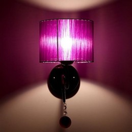Aplice de perete cu lumini în sus cu electroplacare, modernă, contemporană