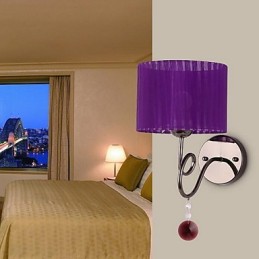 Aplice de perete cu lumini în sus cu electroplacare, modernă, contemporană
