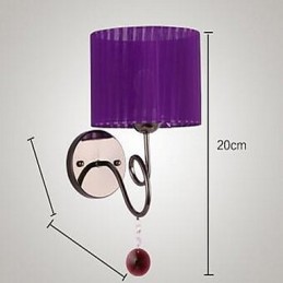 Aplice de perete cu lumini în sus cu electroplacare, modernă, contemporană