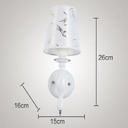 Aplice de perete cu lumină în sus, modernă și contemporană galvanizată