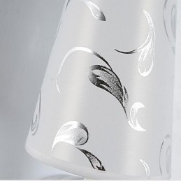 Aplice de perete cu lumină în sus, modernă și contemporană galvanizată