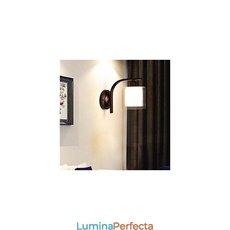 Caracteristică modernă și contemporană de țară pentru protecția ochilor în stil mini. Lumină ambientală Aplice de perete