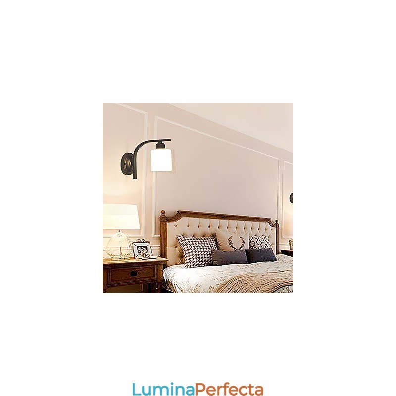 Caracteristică modernă și contemporană de țară pentru protecția ochilor în stil mini. Lumină ambientală Aplice de perete