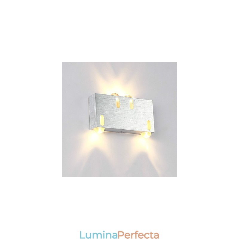 Caracteristică modernă de pictură contemporană pentru aplice de perete cu lumină ambientală