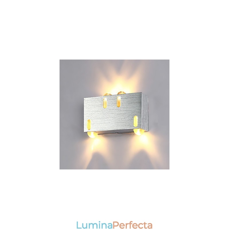 Caracteristică modernă de pictură contemporană pentru aplice de perete cu lumină ambientală