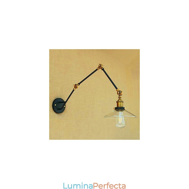Rustic Lodge Country Chrome Caracteristică pentru Lumină ambientală cu braț oscilant Lumini cu braț oscilant