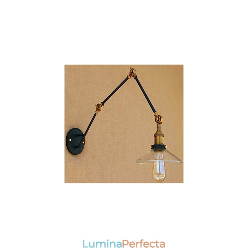 Rustic Lodge Country Chrome Caracteristică pentru Lumină ambientală cu braț oscilant Lumini cu braț oscilant