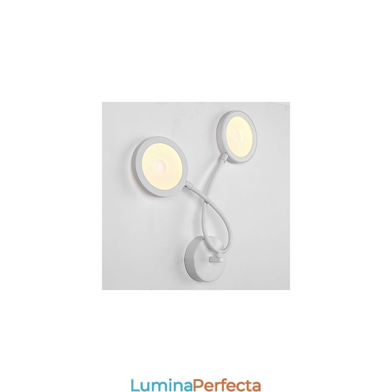Caracteristică modernă de pictură contemporană pentru aplice de perete cu lumină ambientală