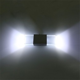 6 priză cu tub fluorescent Caracteristică modernă și contemporană strălucitoare pentru lumina ambientală Aplice de perete