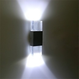 6 priză cu tub fluorescent Caracteristică modernă și contemporană strălucitoare pentru lumina ambientală Aplice de perete