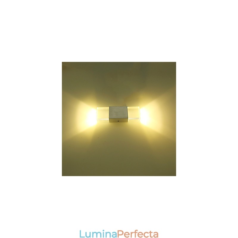 6 priză cu tub fluorescent Caracteristică modernă și contemporană strălucitoare pentru lumina ambientală Aplice de perete