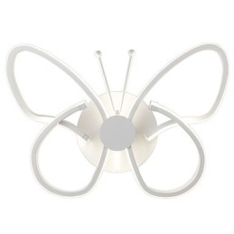Aplice moderne de perete în formă de fluture metal creativ acrilic sufragerie hol dormitor camere de hotel lampă de noptieră