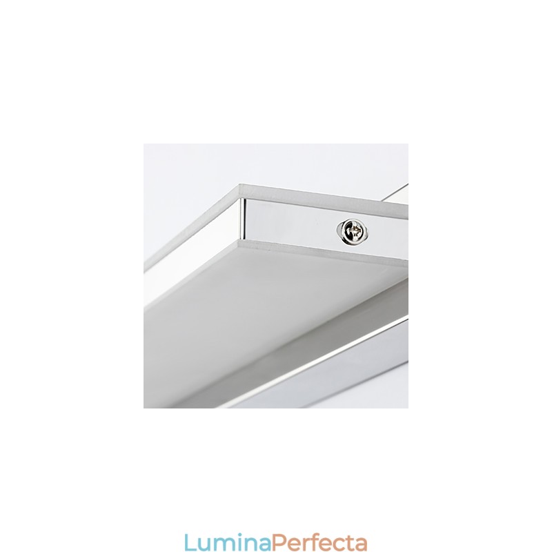 Funcție galvanizată modernă și contemporană integrată pentru lumină ambientală Iluminat pentru baie