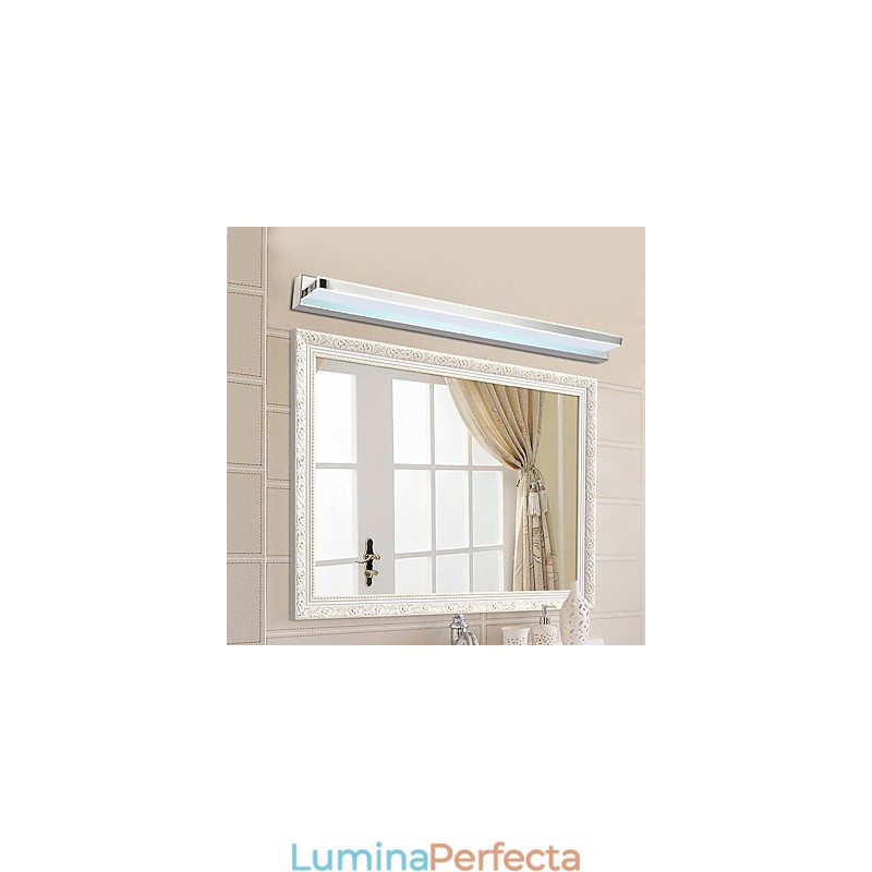Funcție galvanizată modernă și contemporană integrată pentru lumină ambientală Iluminat pentru baie