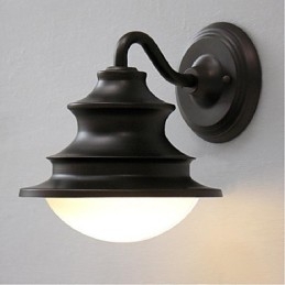 Autodistribuire Caracteristică de pictură Rustic Lodge pentru lumina ambientală cu arc Aplice de perete