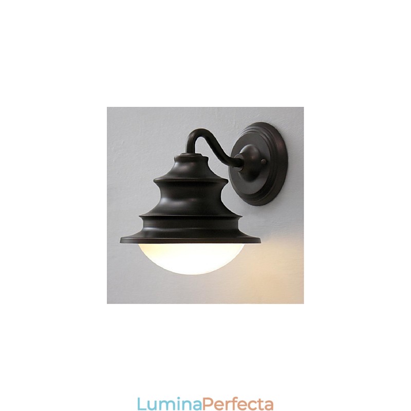 Autodistribuire Caracteristică de pictură Rustic Lodge pentru lumina ambientală cu arc Aplice de perete