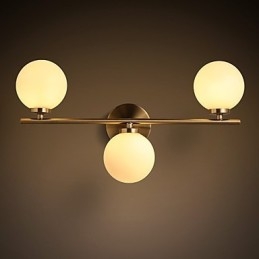 Aplică din sticlă Modern Contemporan Bronz Caracteristică pentru Applii de perete cu iluminare în stil mini