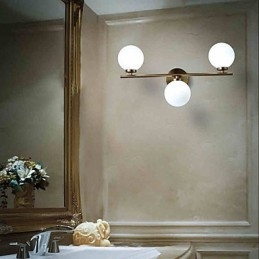 Aplică din sticlă Modern Contemporan Bronz Caracteristică pentru Applii de perete cu iluminare în stil mini