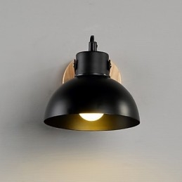 Caracteristică de pictură tradițională clasică rustică de cabană pentru aplice de perete cu lumină ambientală