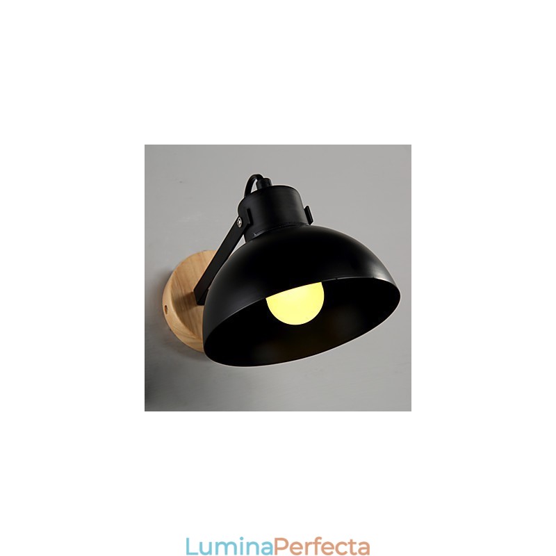Caracteristică de pictură tradițională clasică rustică de cabană pentru aplice de perete cu lumină ambientală
