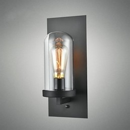 Creativ, modern, minimalist, restaurant, bar, culoar de țară american, scări, perete Edison, lampă cu un singur cap din sticlă