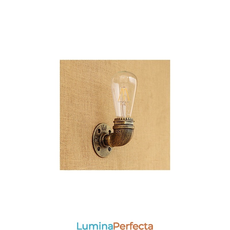 Caracteristică de pictură retro country pentru lumini ambientale în stil mini