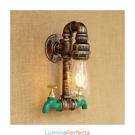 Caracteristică de pictură retro country pentru stil mini aplice de perete cu lumină ambientală Caracteristică de pictură retro country pentru stil mini aplice de perete cu lumină ambientală