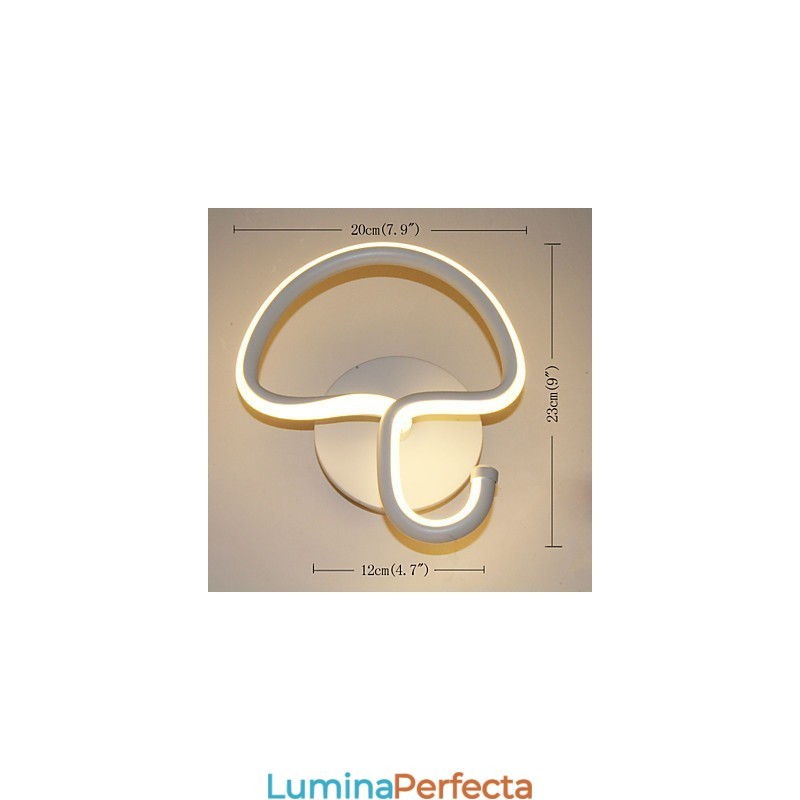 Lampă Modernă Minimalistă Dormitor Lampă Noptieră Coridoare Proiect de Hotel Iluminat Lampă Circulară din Aluminiu