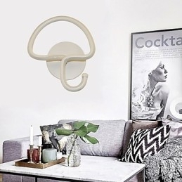 Lampă Modernă Minimalistă Dormitor Lampă Noptieră Coridoare Proiect de Hotel Iluminat Lampă Circulară din Aluminiu