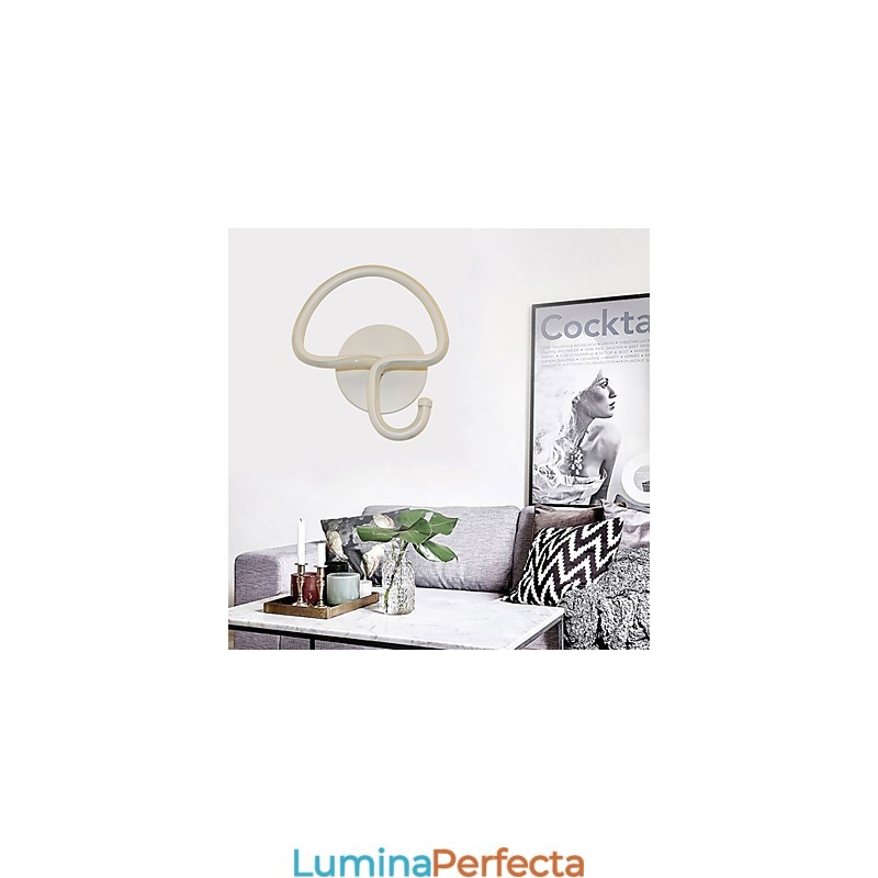 Lampă Modernă Minimalistă Dormitor Lampă Noptieră Coridoare Proiect de Hotel Iluminat Lampă Circulară din Aluminiu