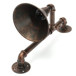 Aplice de perete cu țeavă de apă Stil industrial retro Creativ Country Metal Restaurant Cafe Baruri Bar Masă Aplice