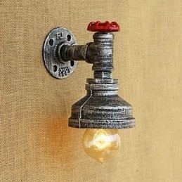 Caracteristică de pictură retro country pentru aplice de perete cu lumină ambientală