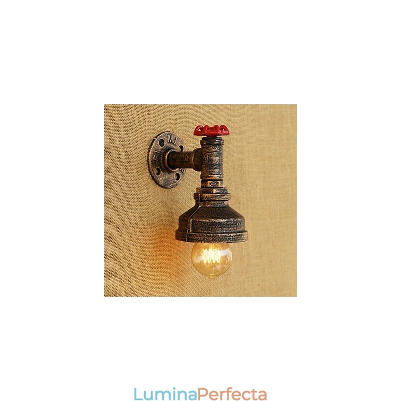 Caracteristică de pictură retro country pentru aplice de perete cu lumină ambientală