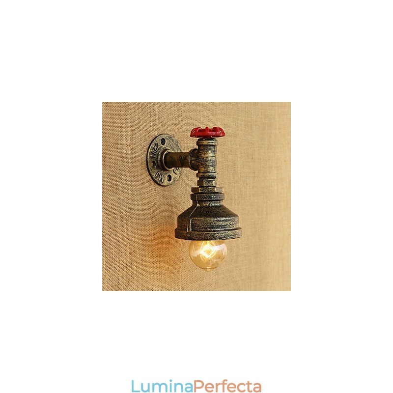 Caracteristică de pictură retro country pentru aplice de perete cu lumină ambientală