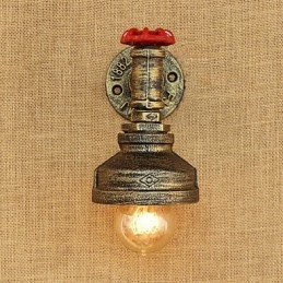 Caracteristică de pictură retro country pentru aplice de perete cu lumină ambientală