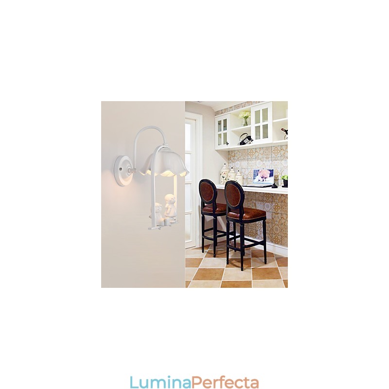 Caracteristică modernă de pictură contemporană pentru protecția ochilor Lumină ambientală Aplice de perete Aplice