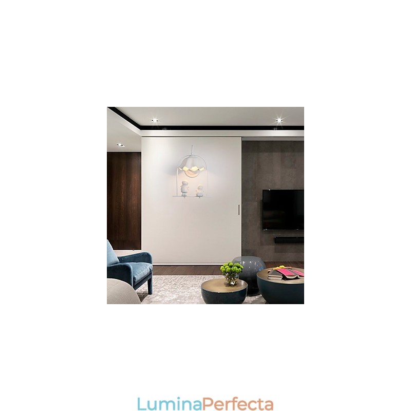 Caracteristică modernă de pictură contemporană pentru protecția ochilor Lumină ambientală Aplice de perete Aplice